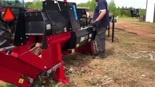 Japa 385 PRO firewood processor making firewood