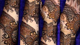 Beautiful Floral Mehandi Design || Front Hand Mehandi Design 2024 || Mehandi Artist Komal