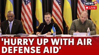 Zelenskyy Speech LIVE | Zelensky Attends Ukraine Military Aid Meeting In Germany | Asks For Help