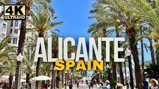 Walking Tour of Alicante Spain  [4K]