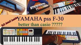 YAMAHA pss F-30 unboxing,price,overview and voice samples