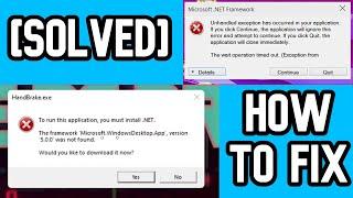 HOW TO FIX Net Framework Windows 7/8/10  Initialization Error Did Not Succeed  (Easy Method)