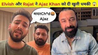 Elvish Yadav and Rajat Dalal Replied to Ajaz Khan   | Carryminati sorry to Ajaz Khan 🫣