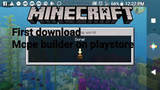 How to make mansion on MCPE