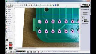 Сколка Копирование однослойной печатной платы в Sprint Layout 6