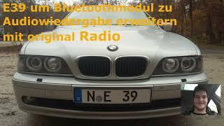 BMW E39 Navi Radio um Bluetooth erweitern mit Blue Musik Adapter