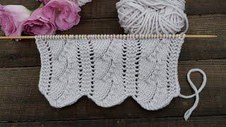  "Turkish curl" knitting pattern