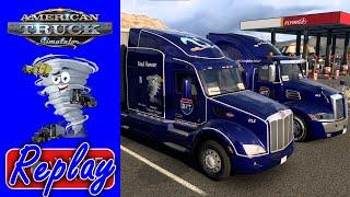 1-On-1 Convoy with RD04DAVE ATS Nebraska & JCB Equipment Stream Replay