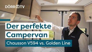 Chausson V594 vs. Golden Line - Der ultimative Camper Van Vergleich