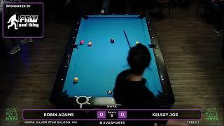 ROBIN ADAMS vs KELSEY JOE - NWPA - TABLE 1 | EvoSports