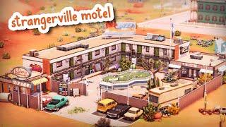 Strangerville Motel & Diner  || The Sims 4 Speed Build