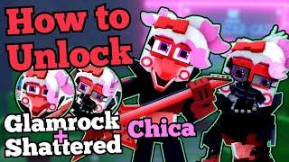 How to Unlock Glamrock & Shattered Chica!!! | Return to Animatronica | Roblox