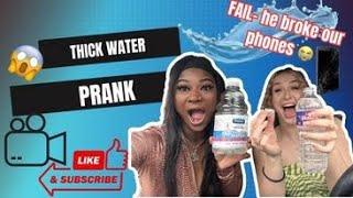 Replacing OhBoyPrince WATER With The WORLDS THICKEST WATER!!  *HILARIOUS*