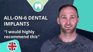 All-on-6 Dental Implants Transformation | A Dental Journey from the UK to Antalya