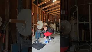 Squat 315 lbs 3 reps - top set 