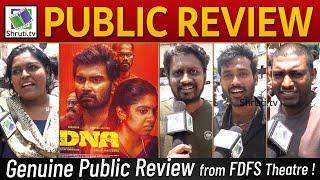 DNA Public Review | DNA Tamil Movie FDFS Review | Atharvaa, Nimisha Sajayan | #DNAMovie