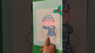 Bigliettino di Auguri con Led️dei miei super alunni #art  #christmas #biglietto #auguri #natale