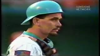 4 minutes of Deion Sanders playing cat and mouse with Benito Santiago and the 1994 Florida Marlins