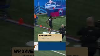 Fastest NFL Players: WR Xavier Worthy