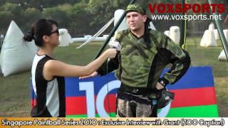 Singapore Paintball Series 2010 Exclusive Interview : ZOO Captain