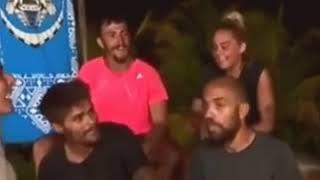 Barış Aycanı Öpüyor - Barış ~ Aycan Aşkı ( Survivor 2020 )