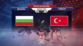 BUL - TUR | 2023 IIHF Ice Hockey World Championship Division II - Group B | 20 APR 2023