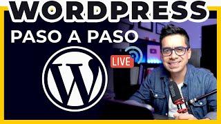 Cómo Crear Una Página Web en WordPress ▶︎ Paso a Paso ◀︎ desde cero para principiantes 