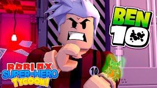 ROBLOX - EVIL BEN 10 TAKES OVER SUPERHERO TYCOON!!!