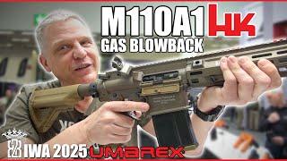 Umarex / VFC HK M110 A1 Gas Blowback Airsoft - SRC Glock 19 IWA 2025