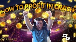 HOW TO ALWAYS WIN AND PROFIT ON CRASH! ROOBET! CRASH STRATEGY!