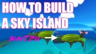 SKY ISLAND BUILD TUTORIAL - Trove (Building) Building Guide 2020