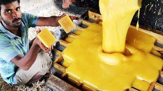 Jaggery Making Process From Sugarcane Juice | Traditional Jaggery Production Process | Gurr | Bellam