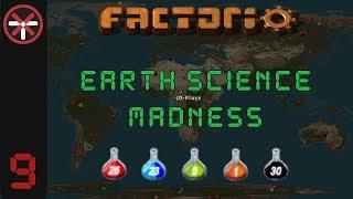 Factorio Earth Science Madness EP9: TRAIN CAR LAB DESIGN! | Multiplayer Gameplay, Lets Play