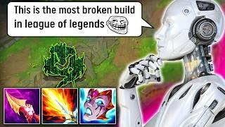 I asked ChatGPT for the best build in League of Legends... this was the result