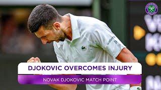 Novak Djokovic | Winning moment | First round | Wimbledon 2024