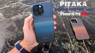 iPhone 16 Pro Max Pitaka Tactical Aramid Fiber Case