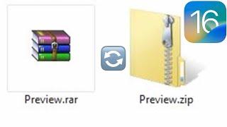 How to Convert RAR To Zip in iOS 16