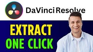 DaVinci Resolve : How to Extract Audio with One Click (2024)