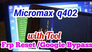 micromax q402 frp unlock Google account bypass