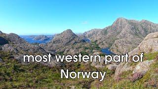 Hike in the most western region of Norway: Hardbakke to Ramnenipa (Norway) 4K