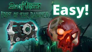 *New Players* How to COMPLETE the FORT OF THE DAMNED! Sea of Thieves!