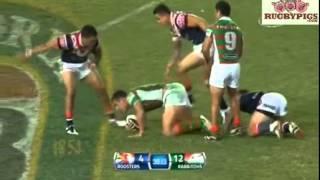 Sam Burgess smashes Sonny Bill Williams into next year.