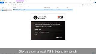 Using Smart Configurator with IAR Embedded Workbench for RL78 (1/2) - Installation