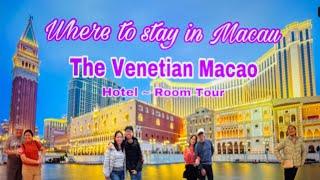 About The Venetian Macao  - Hotel and Room Tour || Where to stay in Macao // Lord Stow’s Bakery