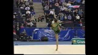 Alina KABAEVA (RUS) hoop - 2000 World Cup final