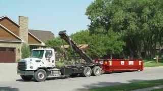 Roll Off Dumpster Rentals | Get The Big Red Box For Big Cleanups | Nisly Brothers