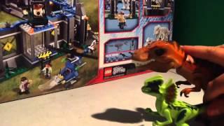 Lego Jurassic World Set Review:Indominus Rex Breakout