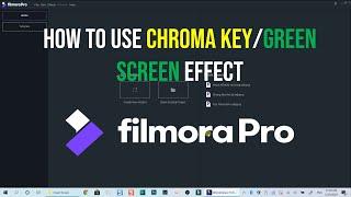 How to Use Chroma Key in FilmoraPro Video Editor