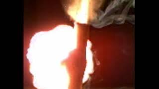 Firecracker Exploding at a Quarter Million Frames Per Second!