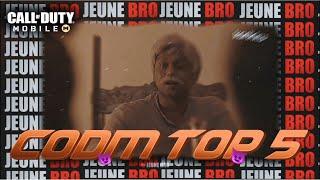 Top 5 Best CODM Shorts Video's // JEUNE BRO